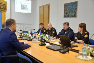 В рамках реалізації міжнародного проекту програми Erasmus+ відбулась робоча зустріча представників Естонської Академії Безпеки та ЛДУ БЖД