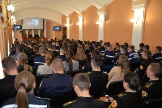 День Гідності та Свободи відзначили у Львівському державному університеті безпеки життєдіяльності