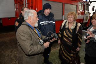 До Університету завітав професор муніципального коледжу округу Фредерік (США), доктор соціології, почесний член пожежної служби графства Маршалл А. Боткін До Університету завітав професор муніципального коледжу округу Фредерік (США), доктор соціології, почесний член пожежної служби графства Маршалл А. Боткін