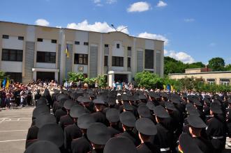 Ректор Університету привітав випускників Львівського ліцею з підвищеною військово-фізичною підготовкою імені Героїв Крут