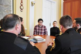 В Університеті з візитом перебуває Голова Союзу студентів Кінгстонського університету