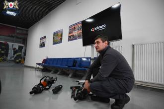 В Університеті відбулись показово-практичні заняття із застосуванням сучасного гідравлічного аварійно-рятувального обладнання