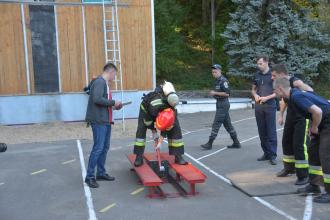 Уперше у Львівському державному університеті безпеки життєдіяльності відбулись змагання «Найсильніший пожежний-рятувальник Університету»