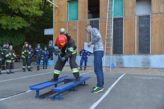 Уперше у Львівському державному університеті безпеки життєдіяльності відбулись змагання «Найсильніший пожежний-рятувальник Університету»