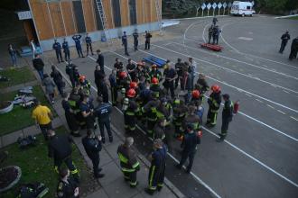 Уперше у Львівському державному університеті безпеки життєдіяльності відбулись змагання «Найсильніший пожежний-рятувальник Університету»