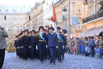 Курсанти ЛДУБЖД взяли участь у «Марші захисників України» 