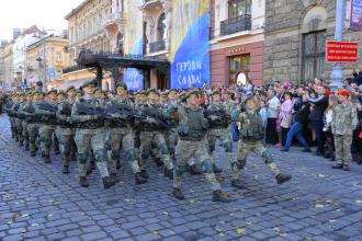 Курсанти ЛДУБЖД взяли участь у «Марші захисників України» 