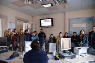 Університет відвідали учні Баранівського ліцею №2 ім. Ольги Сябрук