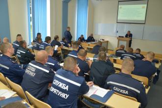 На базі Університету проводились навчально-методичні збори з організації роботи газодимозахисної служби в підрозділах територіальних органів та підрозділах центрального підпорядкування ДСНС України