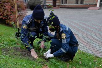 Курсанти-екологи взяли участь у акції до Міжнародного дня запобігання експлуатації навколишнього середовища під час війни і збройних конфліктів (International of the Environment in War and Armed Conflicts