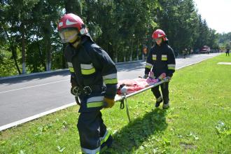 Урочисте відкриття XVI Всеукраїнського збору-змагань « Школа безпеки»