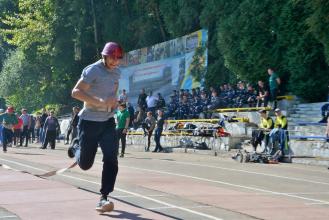 На базі Університету стартували Х змагання ПАТ «Укрзалізниця» з пожежно-прикладного спорту