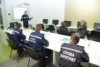 До Університету з робочим візитом прибула група естонських експертів з гуманітарного розмінування