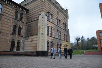 До Університету з робочим візитом прибула група естонських експертів з гуманітарного розмінування