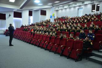 27 лютого в нашому Університеті відбулася зустріч із Романом Дерегою на тему «Вибухові публічні виступи»