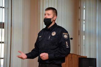 В Університеті відбулася зустріч курсантів з старшим лейтенантом поліції Олегом МЕЛЬНИКОМ