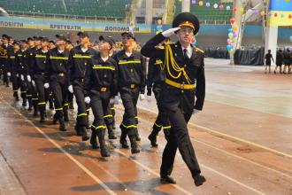 В Університеті відбулись урочистості з нагоди складання Присяги служби цивільного захисту першокурсниками та Дня знань. 