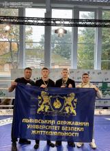 Чотири золоті та одна срібна медаль здобутки курсантів ЛДУБЖД