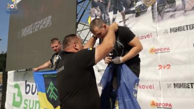 Золото у фіналі Кубка України зі стронгмену