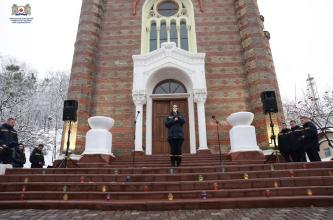 Курсанти ЛДУБЖД вшанували пам’ять жертв Голодоморів