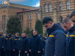 Пам’ятаємо: у Львівському державному університеті безпеки життєдіяльності вшанували памʼять жертв Голодомору