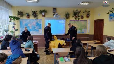 Курсанти ЛДУБЖД провели профорієнтаційні заняття для школярів Сихівського ліцею