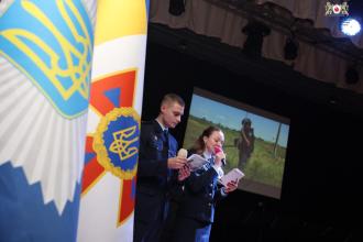 У ЛДУБЖД відбулась патріотична акція «Естафета поколінь»