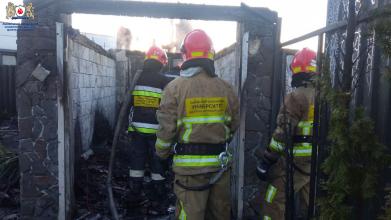 Навчальна пожежно-рятувальна частина взяла участь у ліквідації двох пожеж за добу: роль практики в підготовці майбутніх рятувальників 