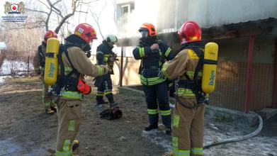 Навчальна пожежно-рятувальна частина взяла участь у ліквідації двох пожеж за добу: роль практики в підготовці майбутніх рятувальників 