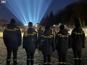 Курсанти ЛДУБЖД вшанували пам'ять полеглих Героїв України