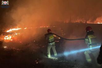 Курсанти ЛДУБЖД протягом доби ліквідовували три пожежі 