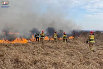 Курсанти ЛДУБЖД протягом доби ліквідовували три пожежі 