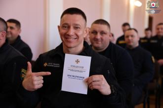 У ЛДУБЖД відбулося чергове підвищення кваліфікації начальницького складу ДСНС України