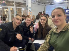 Рада курсантського та студентського самоврядування взяла участь в Інтерактивному воркшопі