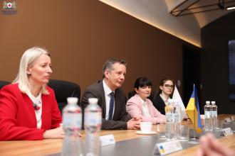 ​Відбулося відкриття авдиторії кібергігієни за участю представників Програми підтримки ОБСЄ для України  