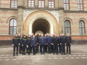 В ІНСТИТУТІ ПІСЛЯДИПЛОМНОЇ ОСВІТИ ПІДВИЩУВАЛИ КВАЛІФІКАЦІЮ ОФІЦЕРИ ДСНС УКРАЇНИ