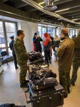 Курсанти ЛДУ БЖД проходять навчання на базі центру розмінування Рятувального департаменту Естонії