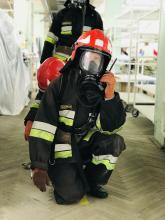 З курсантами 4 курсу провели практичні заняття з організації та тактики пожежогасіння на об’єктах текстильної промисловості