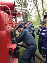 В Університеті відбулися практичні заняття із дисципліни «Протипожежна та аварійно-рятувальна техніка»