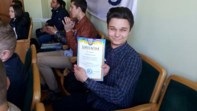 Студент Університету переміг у Всеукраїнському конкурсі студентських наукових робіт зі спеціальності «Транспортні технології»