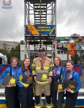 Наші спортсмени взяли участь у Чемпіонаті ДСНС України «Найсильніший пожежний-рятувальник»