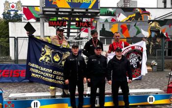 Наші спортсмени взяли участь у Чемпіонаті ДСНС України «Найсильніший пожежний-рятувальник»