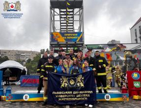 Наші спортсмени взяли участь у Чемпіонаті ДСНС України «Найсильніший пожежний-рятувальник»