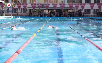 Змагання з плавання: курсанти та студенти ЛДУБЖД змагались за першість Змагання з плавання: курсанти та студенти ЛДУБЖД змагались за першість