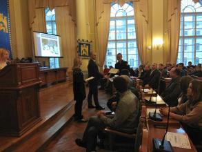 Представник Львівського державного університету безпеки життєдіяльності отримав від міста грошову нагороду за спортивні досягнення
