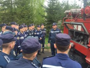 В Університеті відбулися практичні заняття із дисципліни «Протипожежна та аварійно-рятувальна техніка»