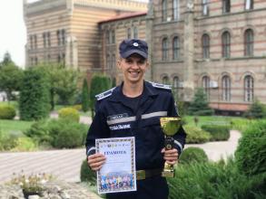 Богдан Годісь посів ІІ місце у вечірньому забігу-феєрії