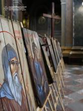 У Гарнізонному храмі святих апостолів Петра і Павла курсанти ЛДУБЖД долучилися до відкриття виставки «Ікони на ящиках з-під набоїв» У Гарнізонному храмі святих апостолів Петра і Павла курсанти ЛДУБЖД долучилися до відкриття виставки «Ікони на ящиках з-під набоїв»
