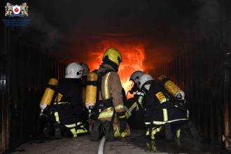 Випускники ЛДУБЖД взяли участь у масштабних пожежно-тактичних навчаннях 