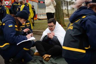 Випускники ЛДУБЖД взяли участь у масштабних пожежно-тактичних навчаннях 